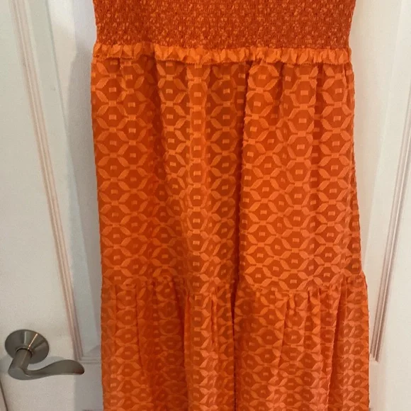 Alice and Olivia Neva smocked dress